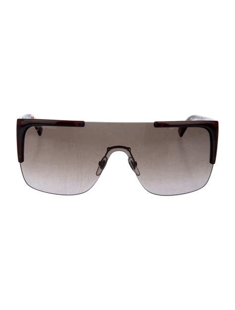 gucci visor glasses